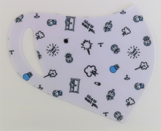 キャラクターマスク I'm DORAEMON 総柄